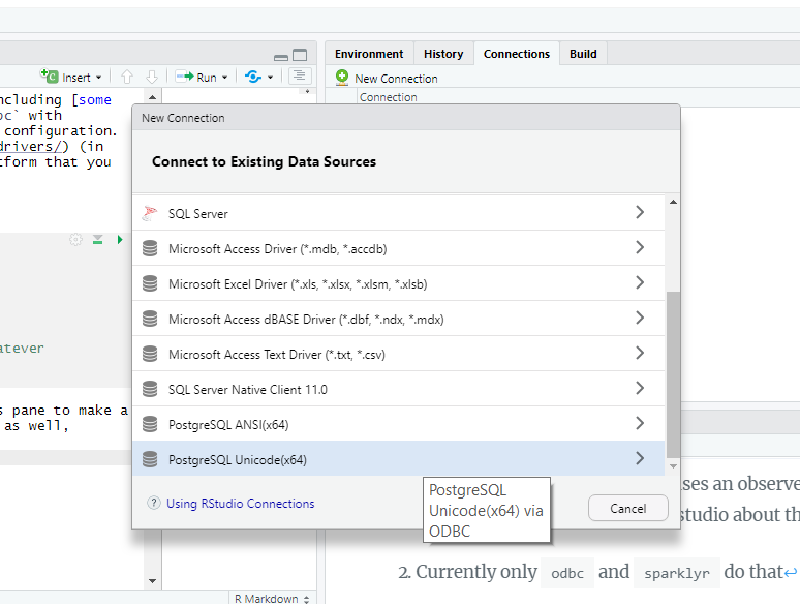 Featured image of post Improved SQL integration in RStudio